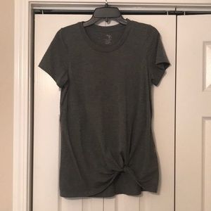 Latched Mama twist front nursing tee